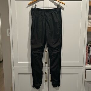 Sugoi running cross country Skiing front windbreaker pants Black Size Medium